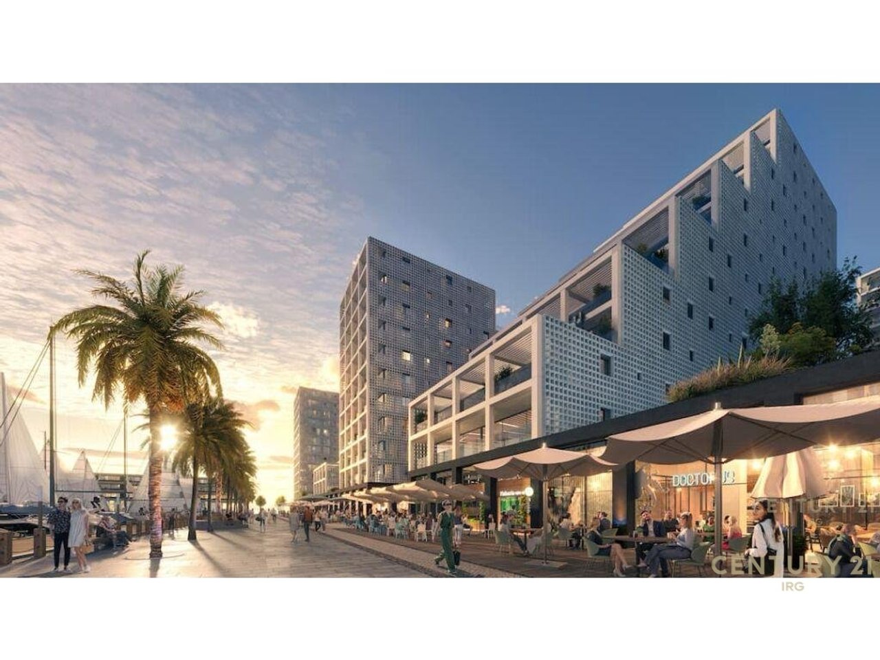 3+1 APARTMENT FOR SALE WITH TOTAL SEA VIEW, VLORA MARINA.