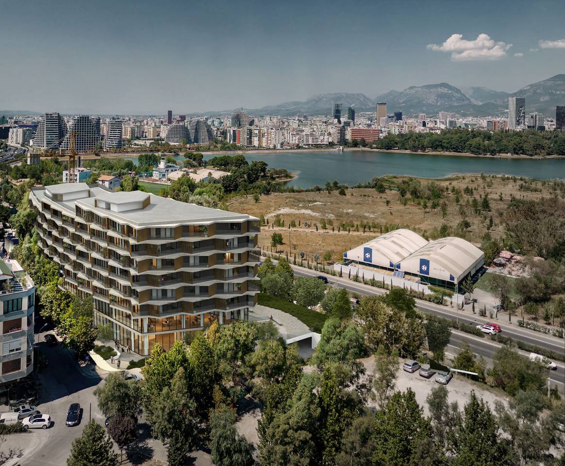 SHESIM APARTAMENT 3+1+2 ME PAMJE NGA LIQENI I THATE TEK GRADIENT RESIDENCE!