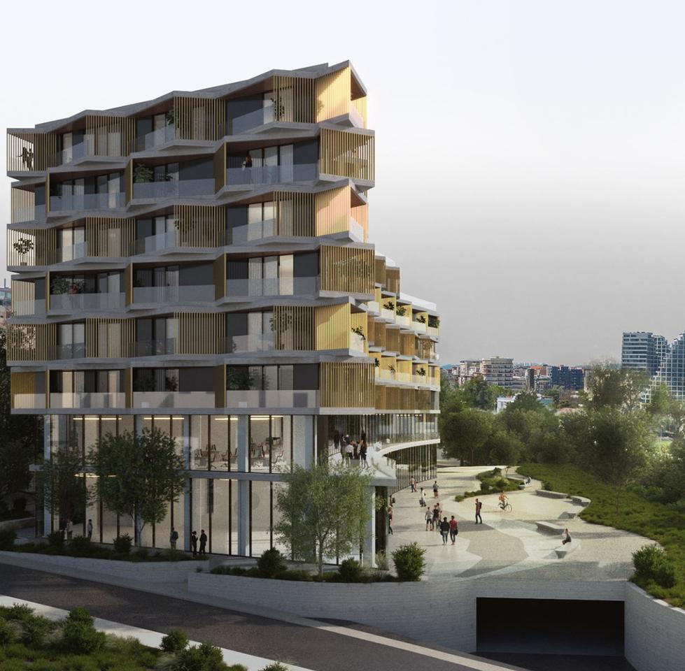 SHESIM APARTAMENT 3+1+2 ME PAMJE NGA LIQENI I THATE TEK GRADIENT RESIDENCE!
