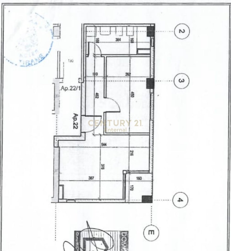 Apartament 1+1 per shitje tek Pazari i Ri, Tiranë - 160,000€ | 59.3 m²