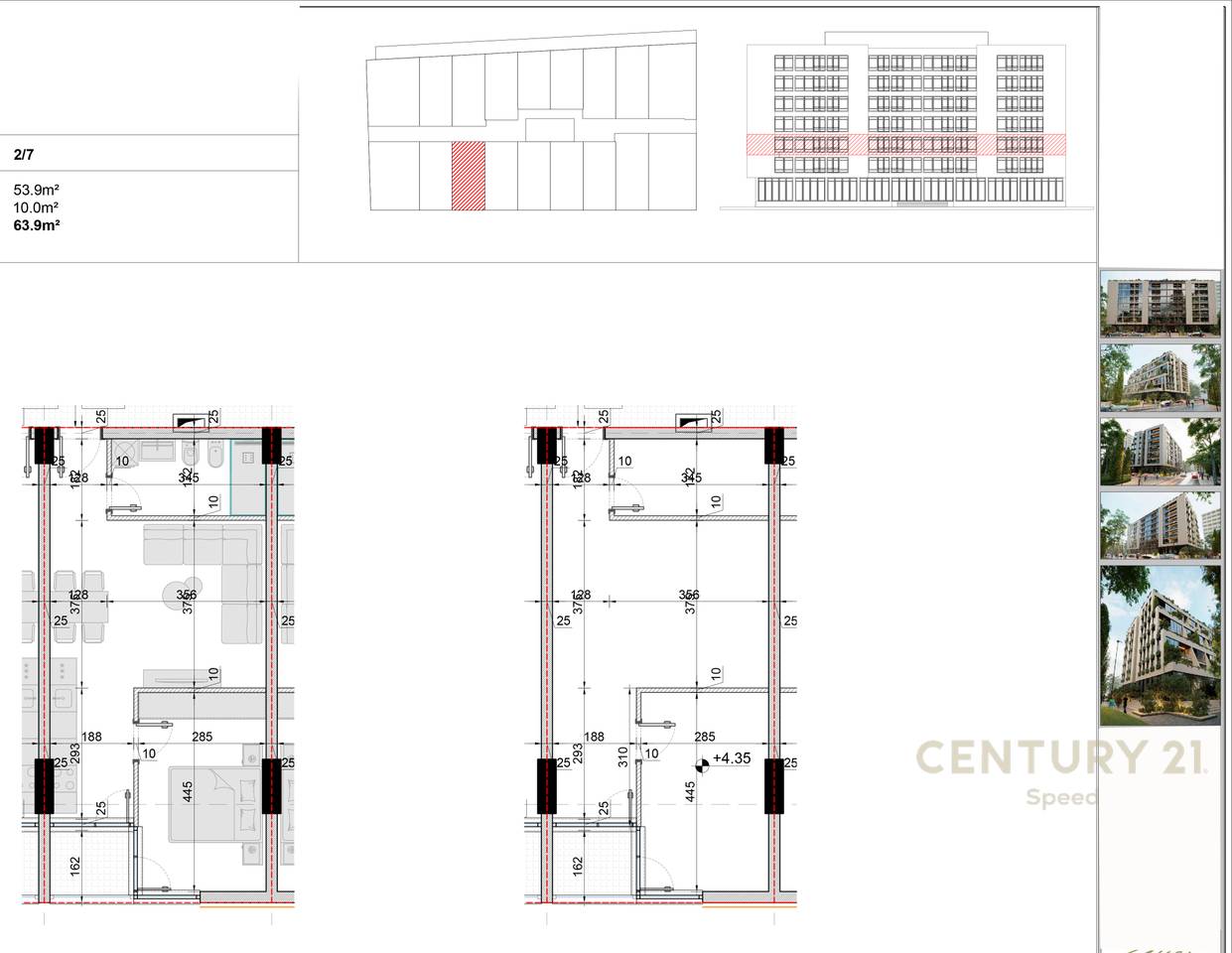 Shesim Apartament 1+1 në Golem