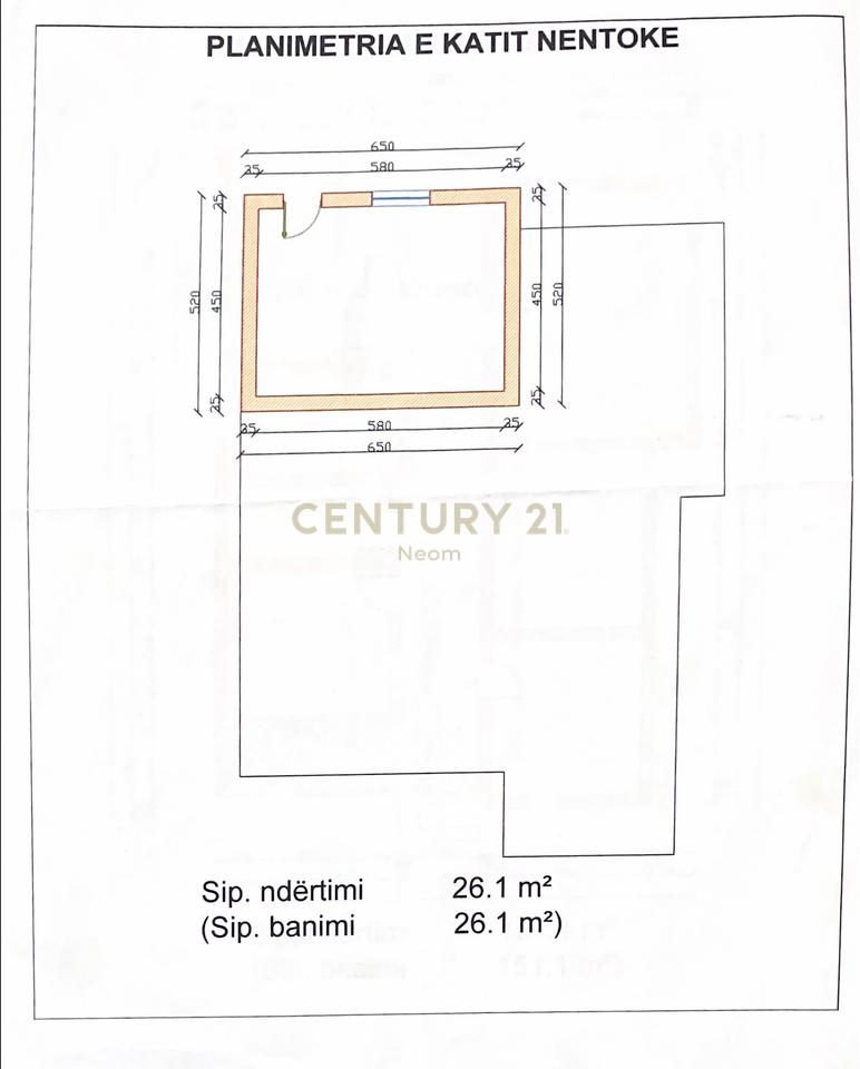 VILLA FOR SALE - 526m² AT THE SPORTS FIELD, LAPRAKË