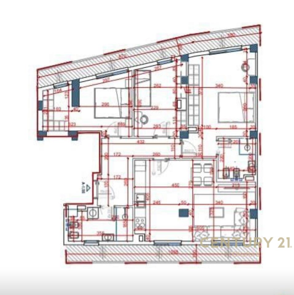 PENTHOUS, APARTAMENT 3+1+2 ME POST PARKIMI PER SHITJE