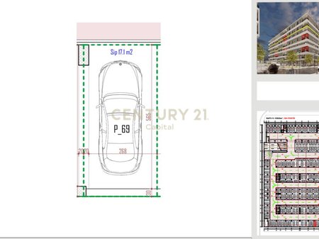 Post Parkimi për Shitje tek Univers City, Tiranë