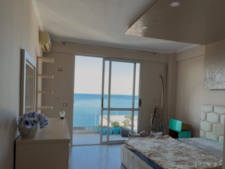SARANDE, APPARTAMENTO 1+1 IN VENDITA CON VISTA APERTA SUL MARE