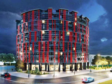 APARTMENT 1+1+ PARKING SPACE FOR SALE RESIDENCE TWISTER IN DON BOSKO!