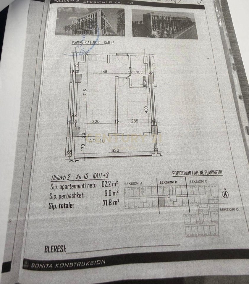 Appartamento 1+1 in Vendita a Golem-Durres 86.160€ | 71,8 m2