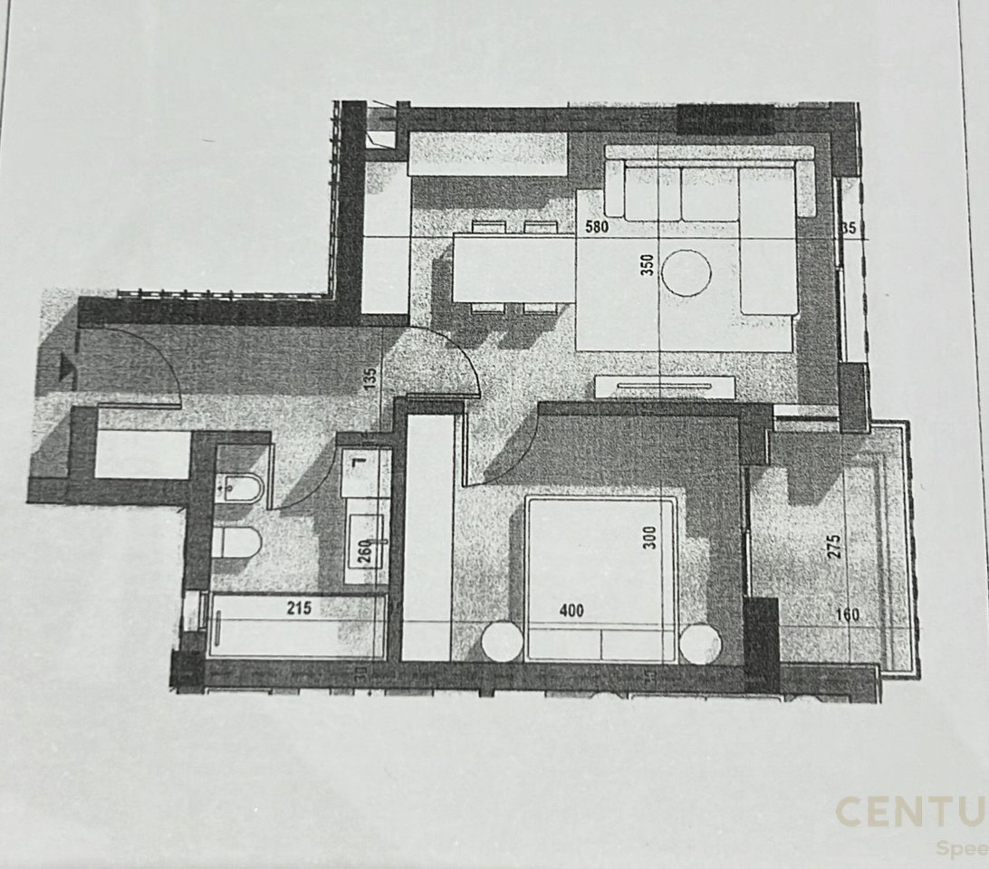 Apartament 1+1 në shitje – Rruga 5 Maj