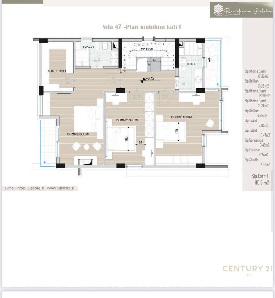 Vile per shitje ne Rezidencen Lulebore, TEG