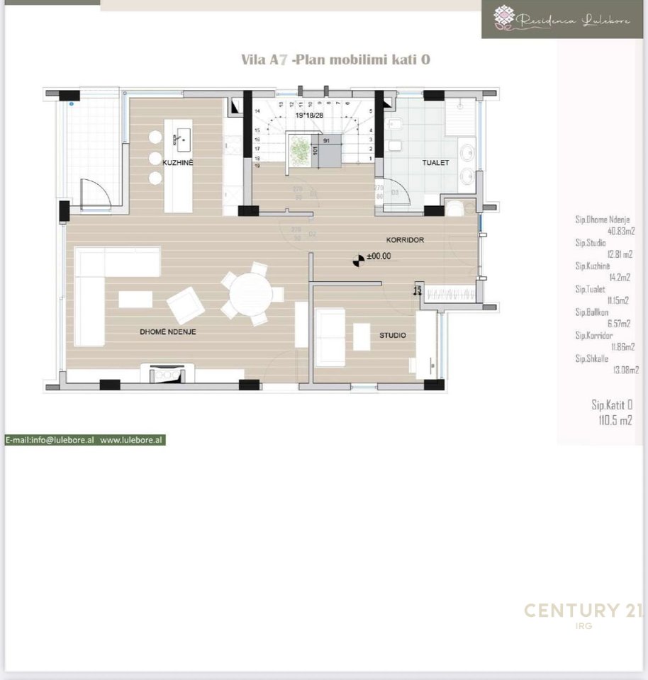 Vile per shitje ne Rezidencen Lulebore, TEG