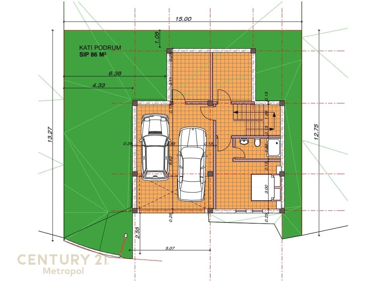 VILLA SU 3 PIANI IN VENDITA NEL VILLAGGIO TURISTICO DI DARDHA!