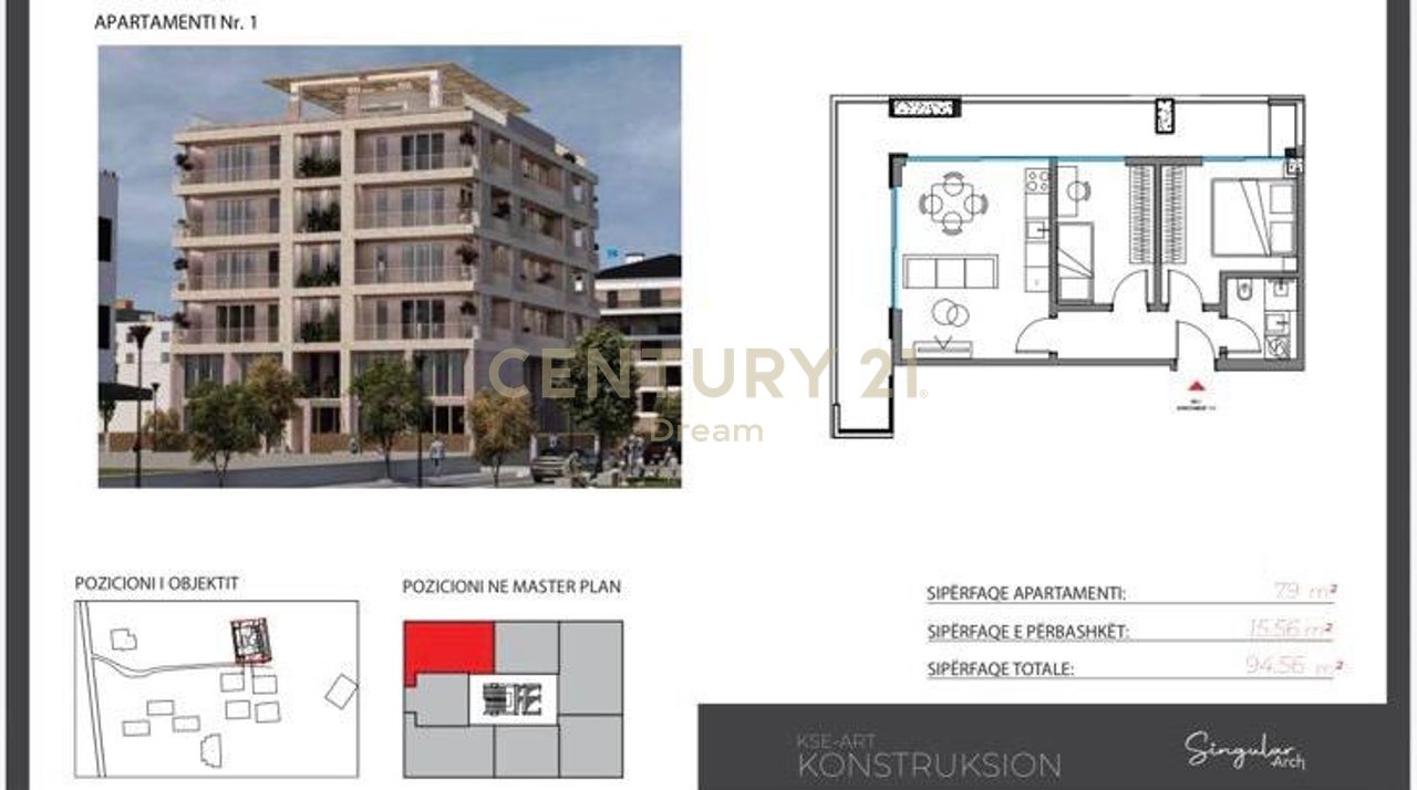 SHITET APARTAMENT 2+1 NË RADHIMË, VLORË