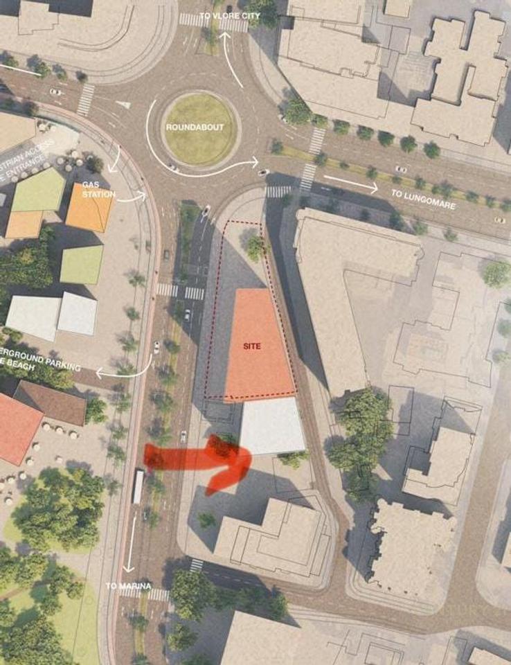 APARTAMENT 1+1 TEK REZIDENCA "MATERIA CONS", VLORA MARINE!