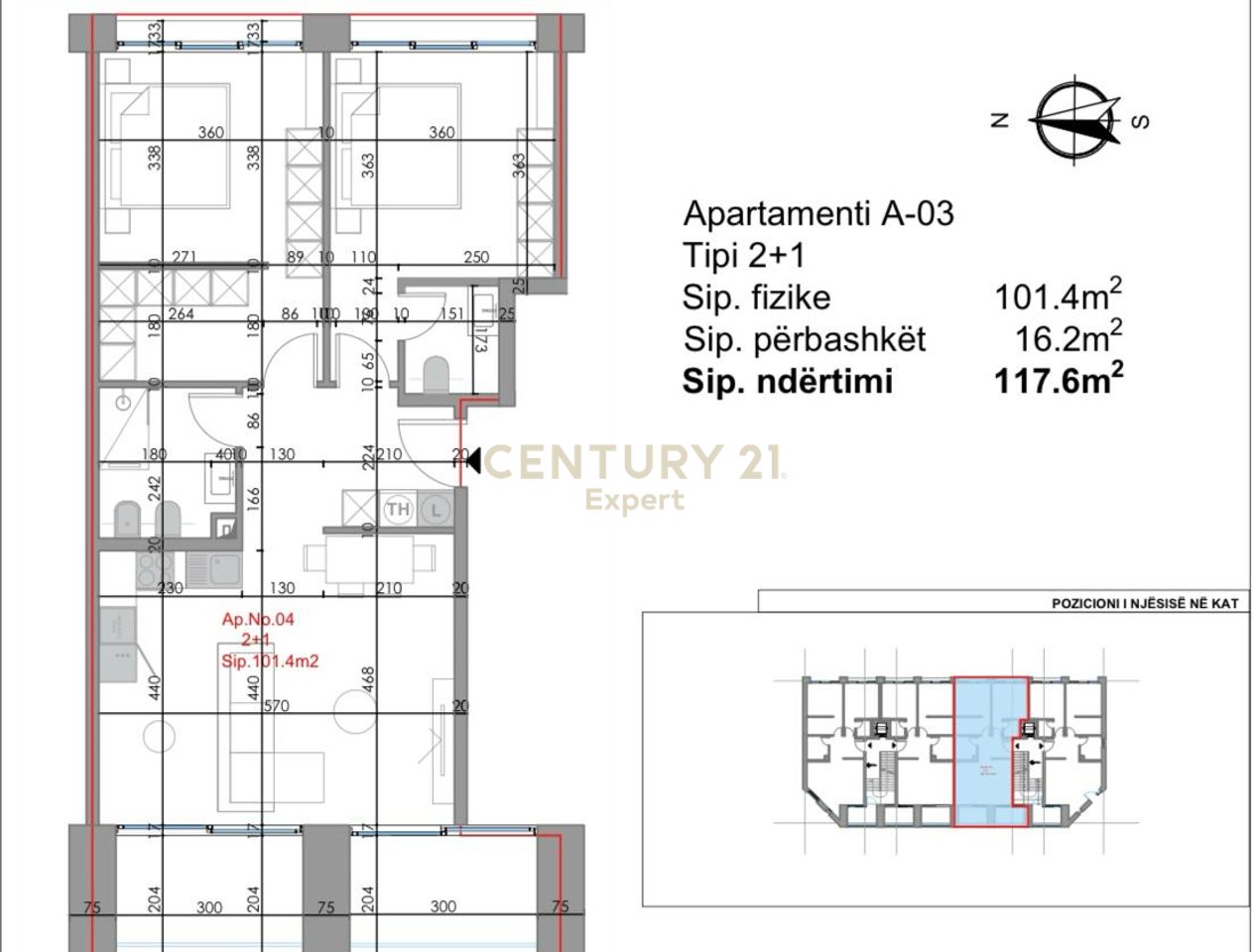 2+1 AND 3+1 APARTMENTS FOR SALE, LALZI BAY !!