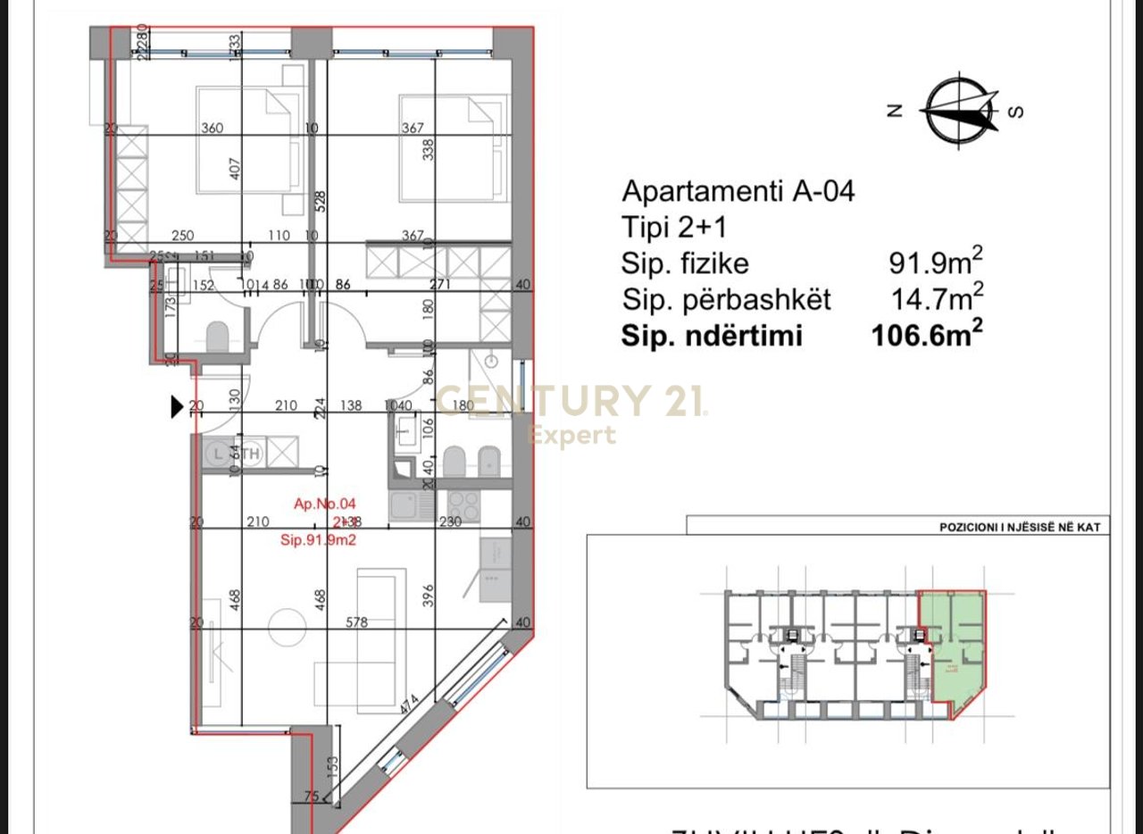 2+1 AND 3+1 APARTMENTS FOR SALE, LALZI BAY !!