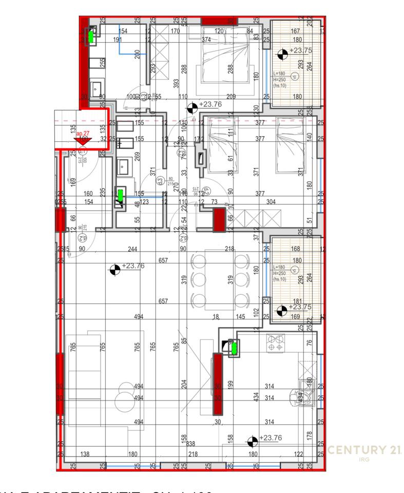 Apartament 2+1+2 ne Astir!