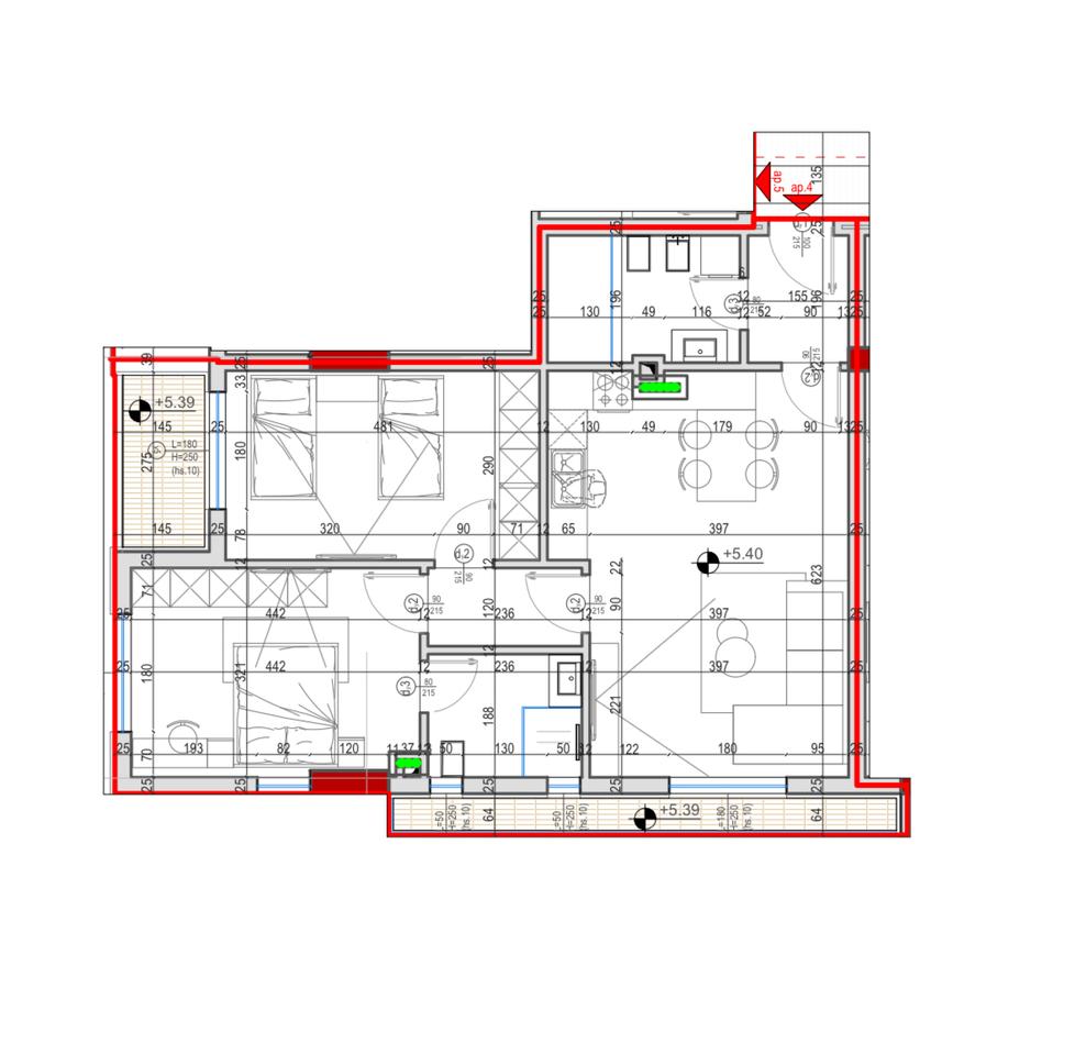Apartment 2+1+2 in Astir!