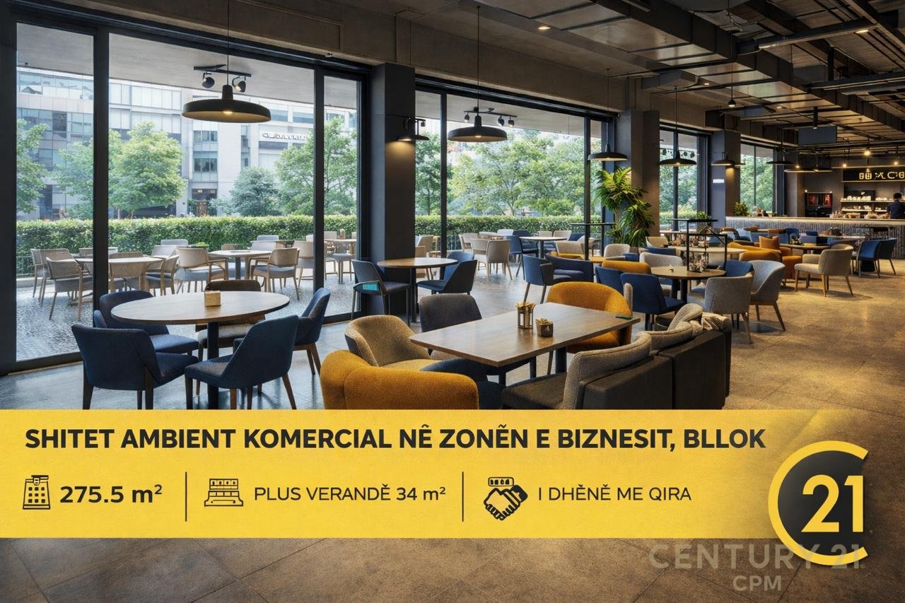 SHESIM AMBIENT KOMERCIAL + VERANDE NE BLLOK!