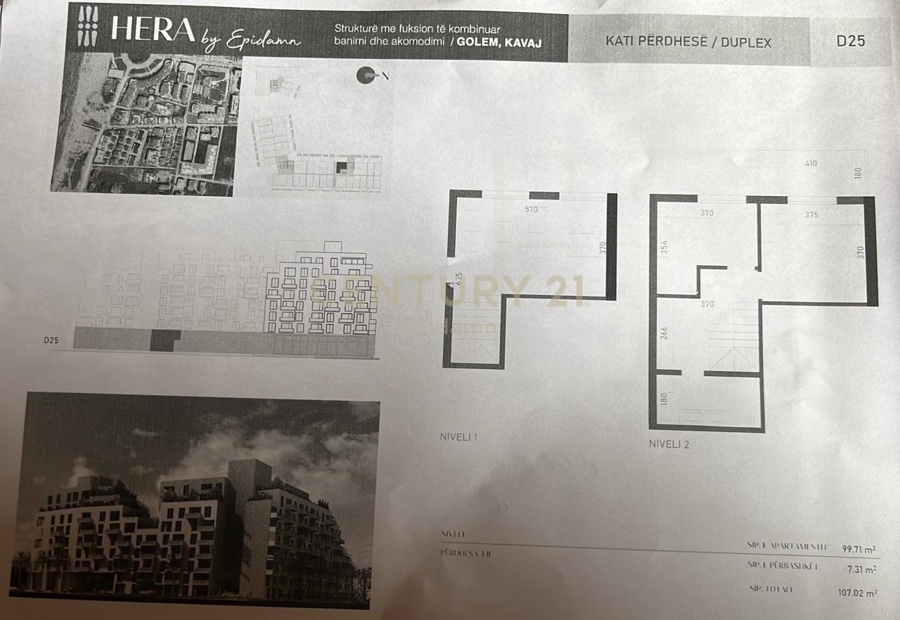 Dupleks për shitje tek residenca ''HERA ''!