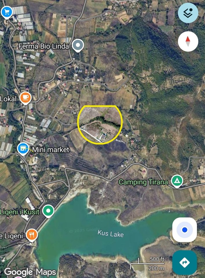 SHITET TOKË  PËR NDËRTIM NË KASHAR, TIRANË - 60,000€ | 1000 m²