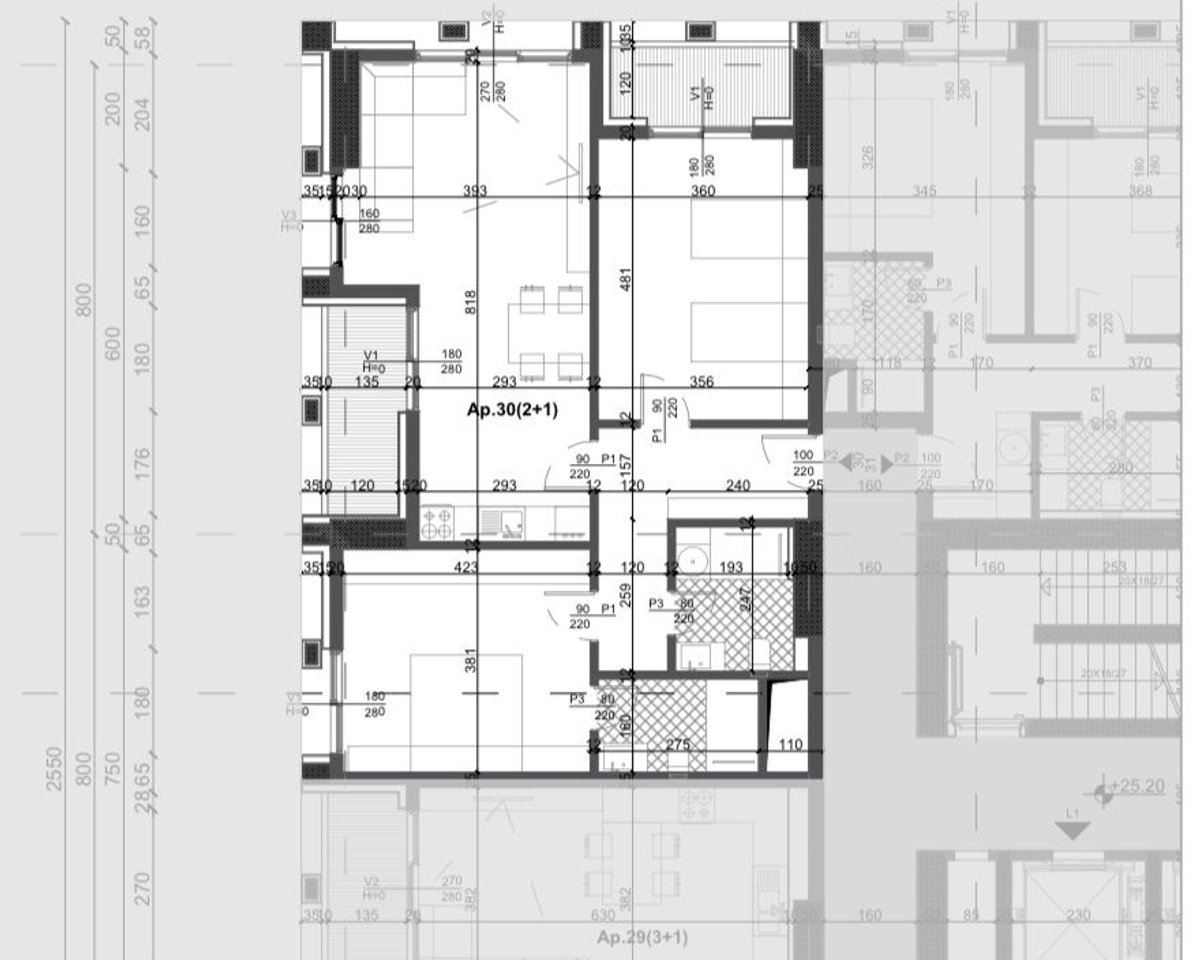 FOR SALE APARTMENT 2+1+2 TOILETS, FILIGREE TOWER, XHANFIZE KEKO STREET, TIRANA