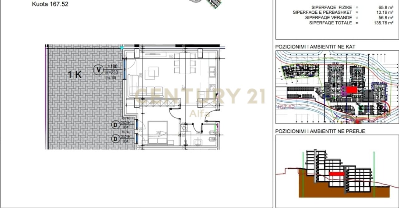 FOR SALE APARTMENT 1+1 – KODRA E DIELLIT 2, TIRANA