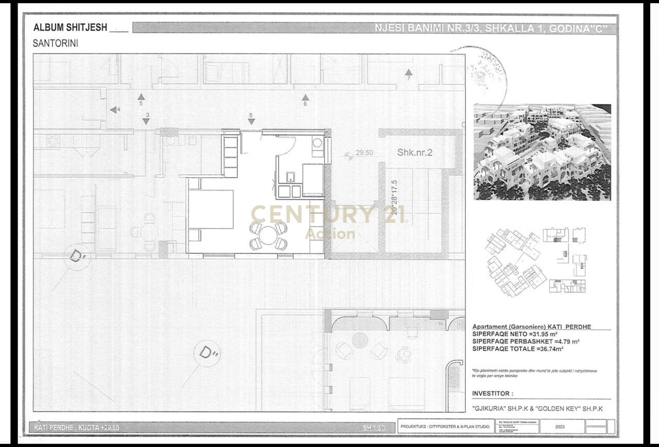 SHESIM STUDIO NE  SANTORINI RESIDENCE DHERMI!