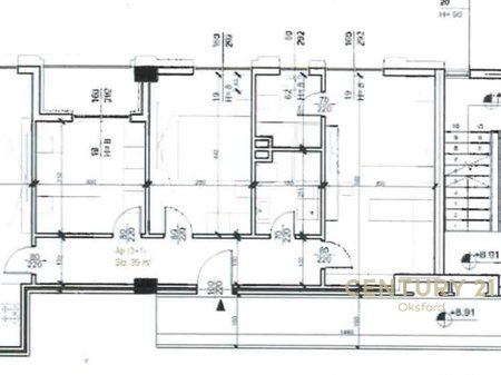 OFFICE SPACE FOR RENT, BEHIND THE SQUARE 21 COMPLEX, ON "KAVAJES STREET"!
