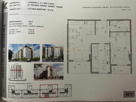 APPARTAMENTO 2+1+2 IN VENDITA A VENATINO 4, KAMEZ