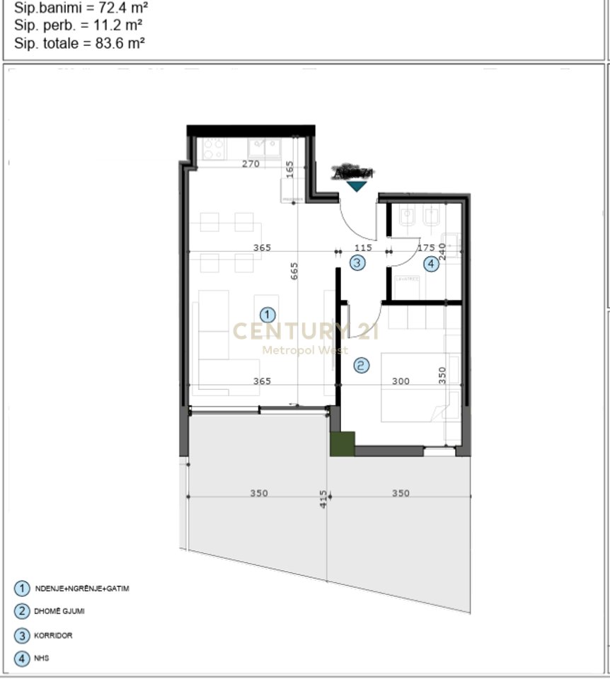 Apartment 1+1 for Sale, MOA Residence (Casa Italia)