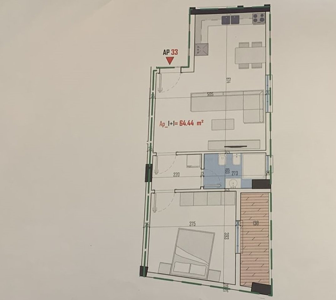 🏡 APARTMENT 1+1 FOR SALE IN PASKUQAN