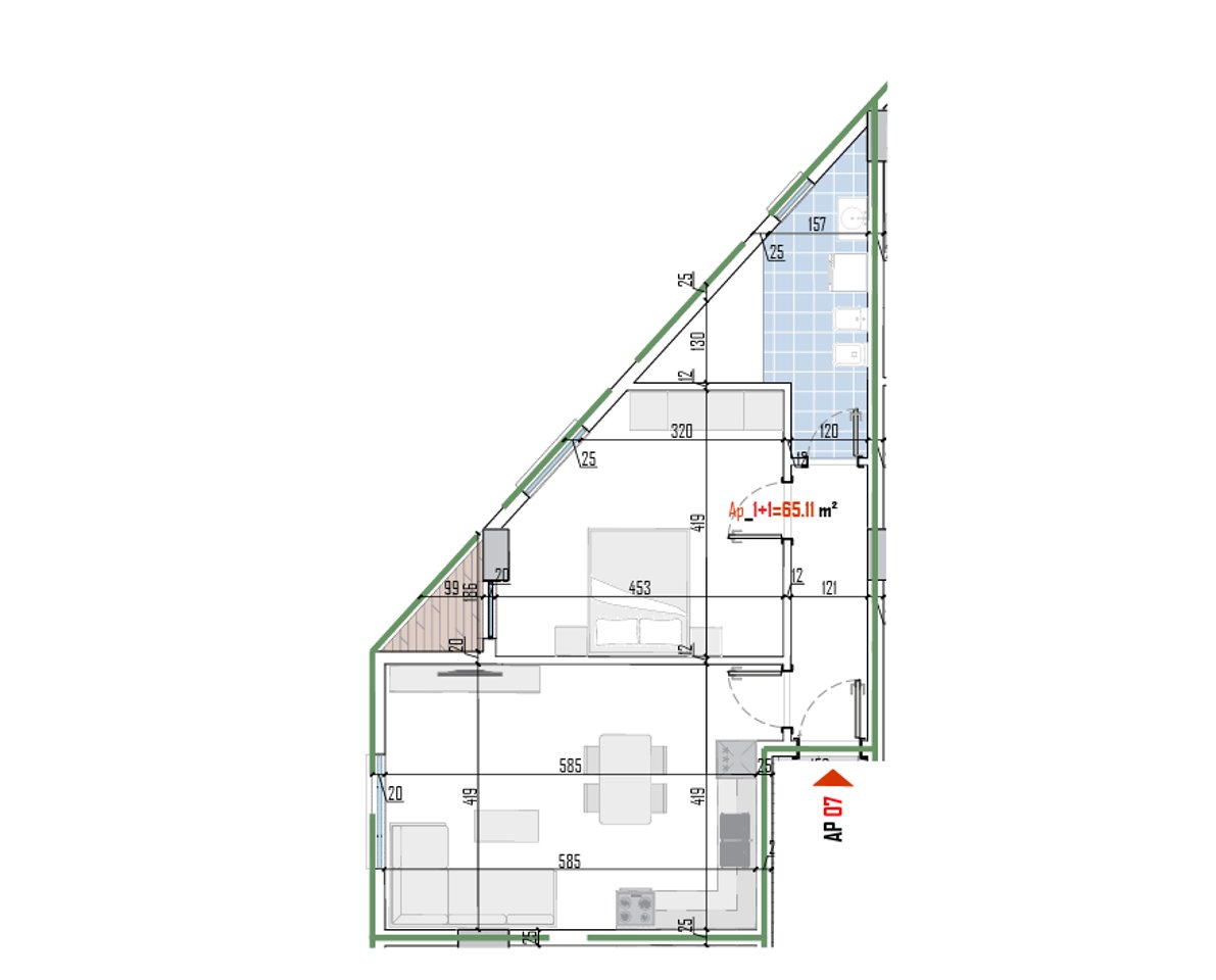 🏡 APARTMENT 1+1 FOR SALE IN PASKUQAN ✨