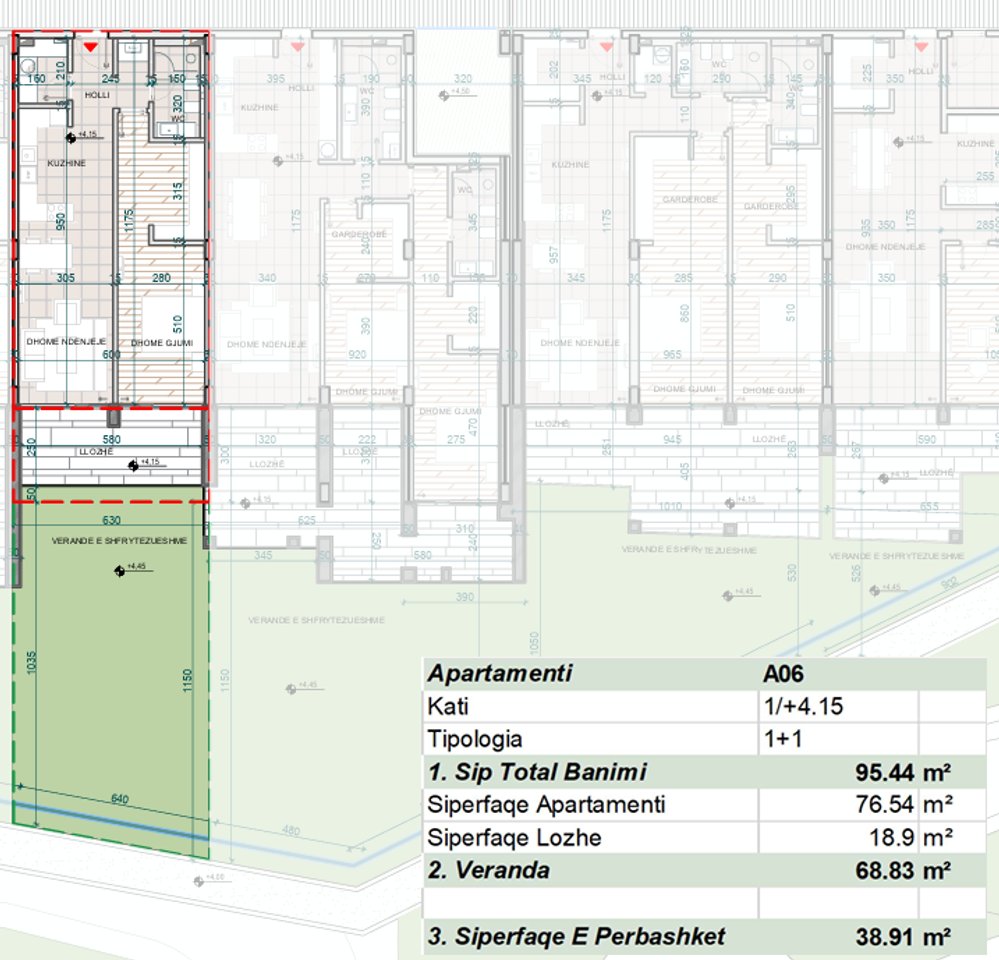🏖️ SHITET APARTAMENT 1+1+VERANDË NË GREEN COAST – PALASË