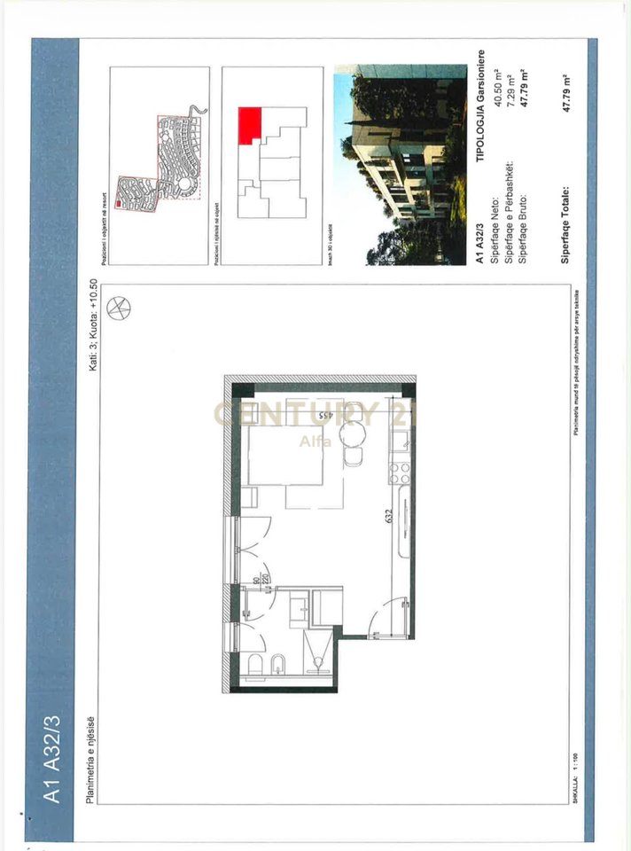 Studio apartment in SunPalasë – Palasë, Albanian Riviera