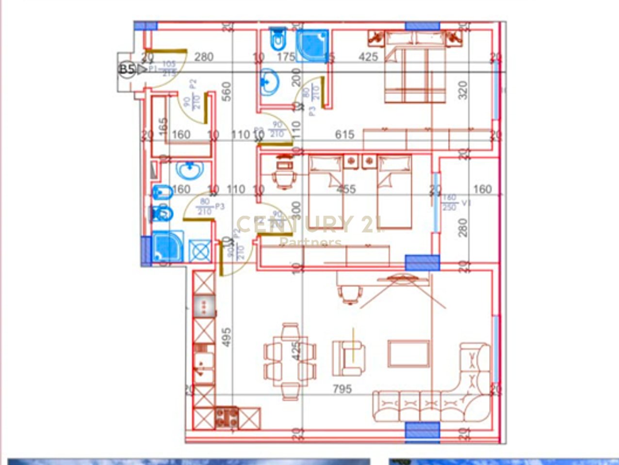 APARTMENT 2+1+2 FOR SALE, KAMEZ!
