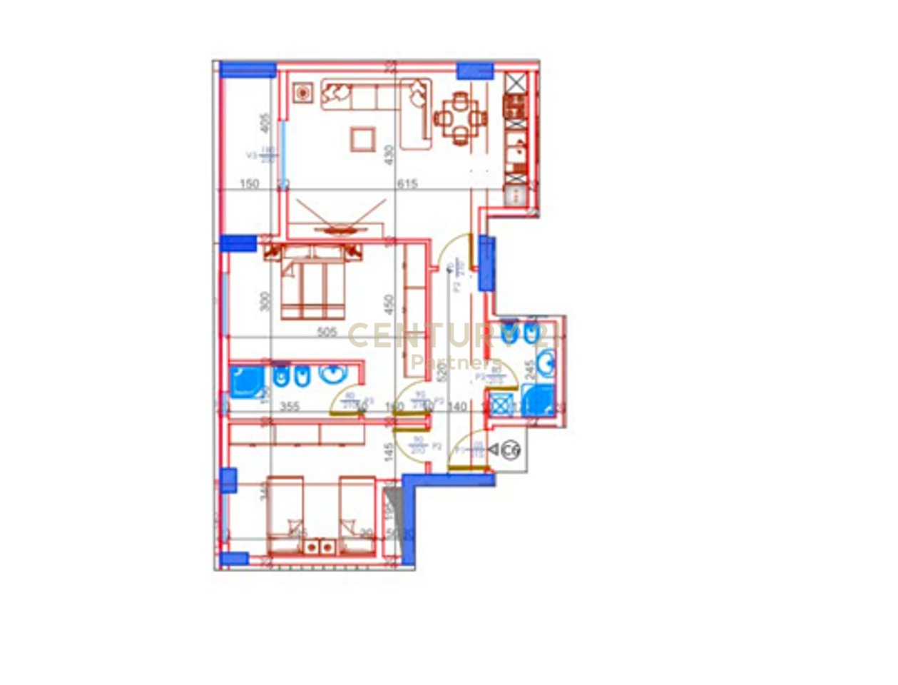 APARTAMENT 2+1+2 PER SHITJE, KAMEZ!