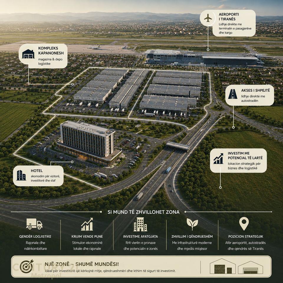 A rare investment opportunity near Rinas Airport!