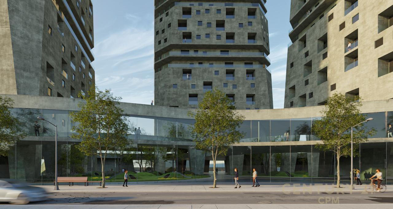 Apartament 2+1+2 për shitje Shqiponja Square Building