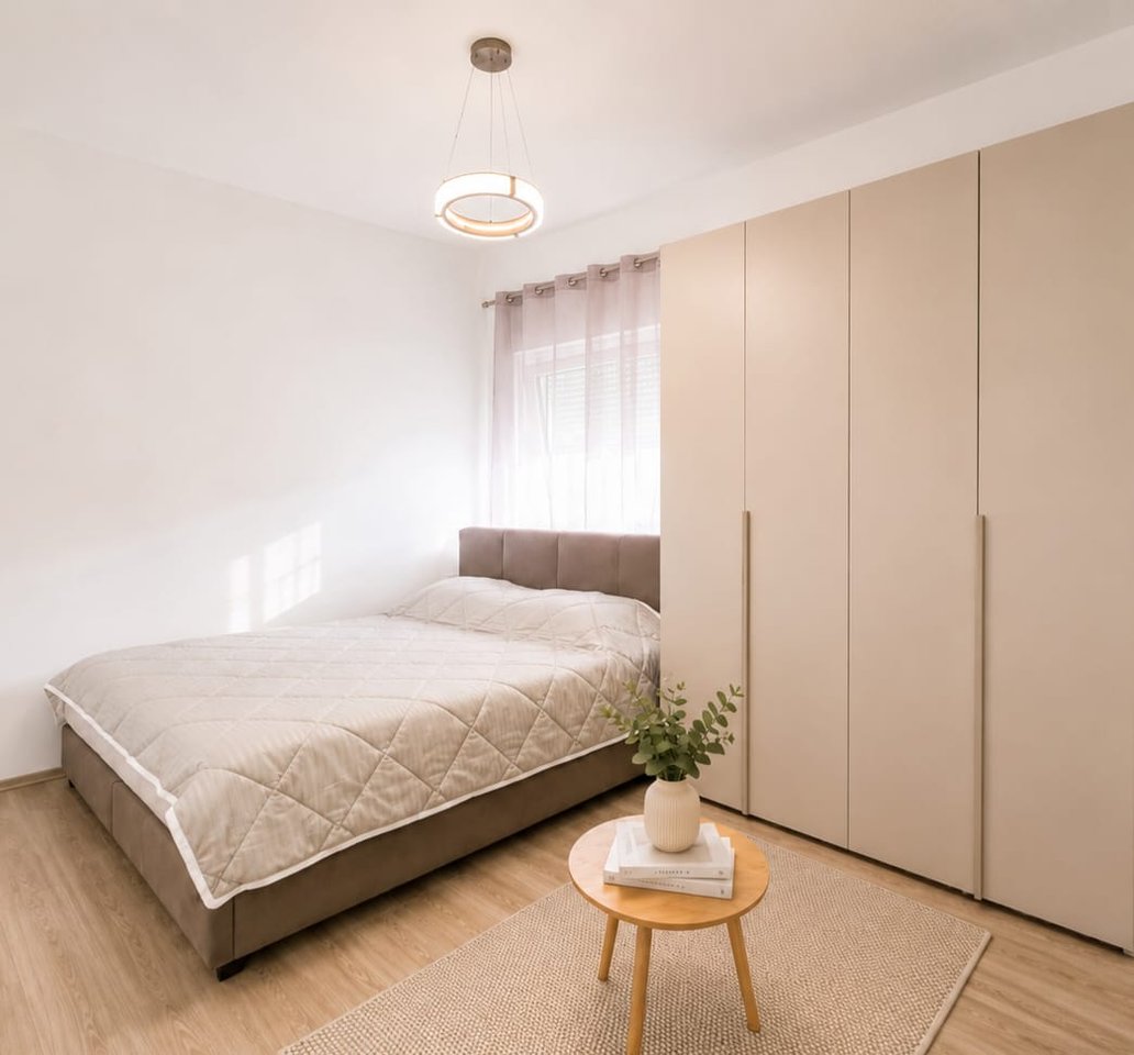Appartamento 1+1 Appena Arredato in Affitto nella Residenza Mangalem, Ali Demi