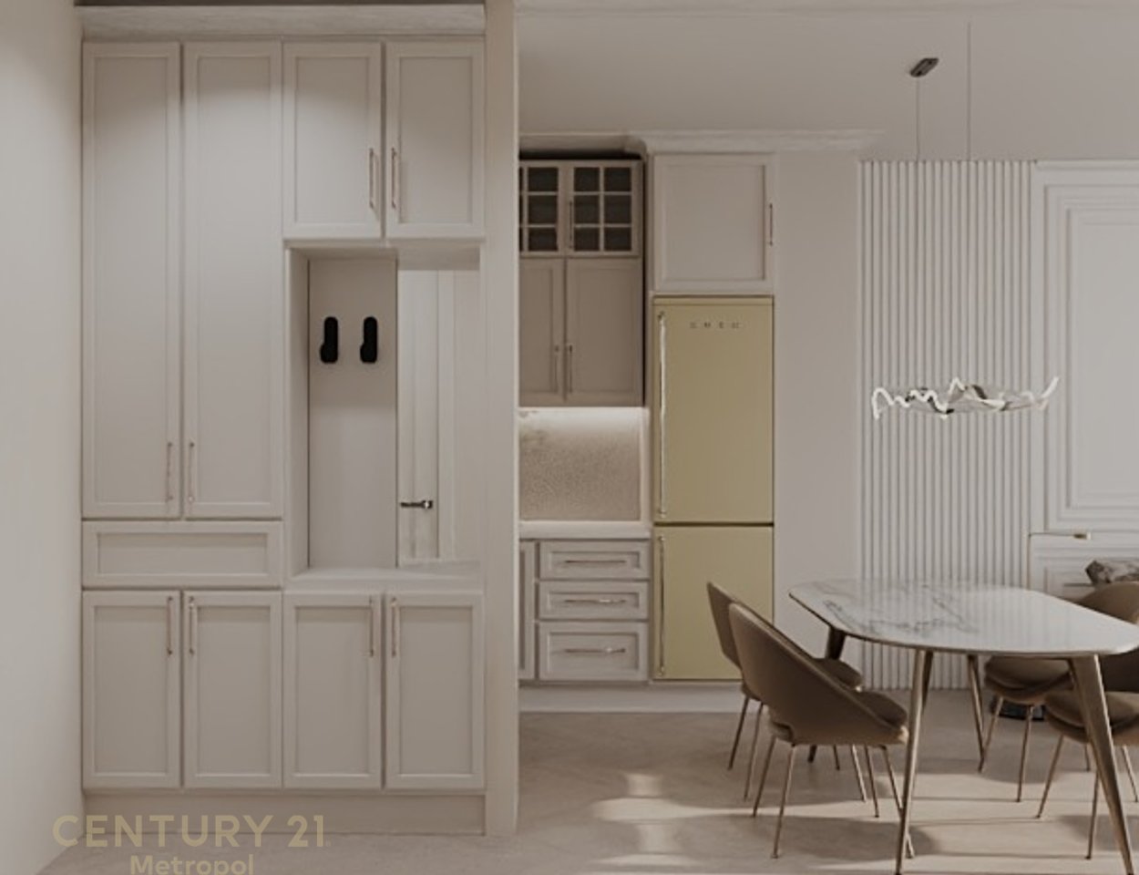 Apartment 1+1 for sale invested at ''Tirana Porta e Re''