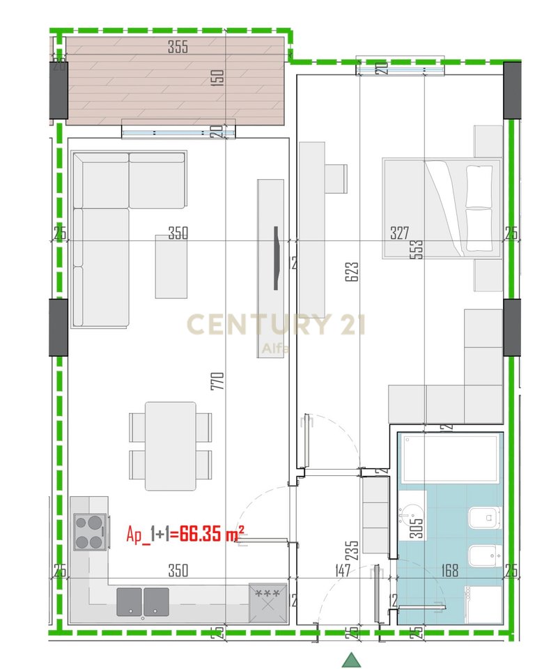 SHESIM APARTAMENT 1+1, ARDEN HILL RESIDENCE - PASKUQAN‼️