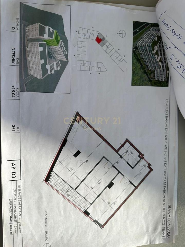 +FOREST RESIDENCE, SHESIM APARTAMENT 2+1 +1POST PARKIMI