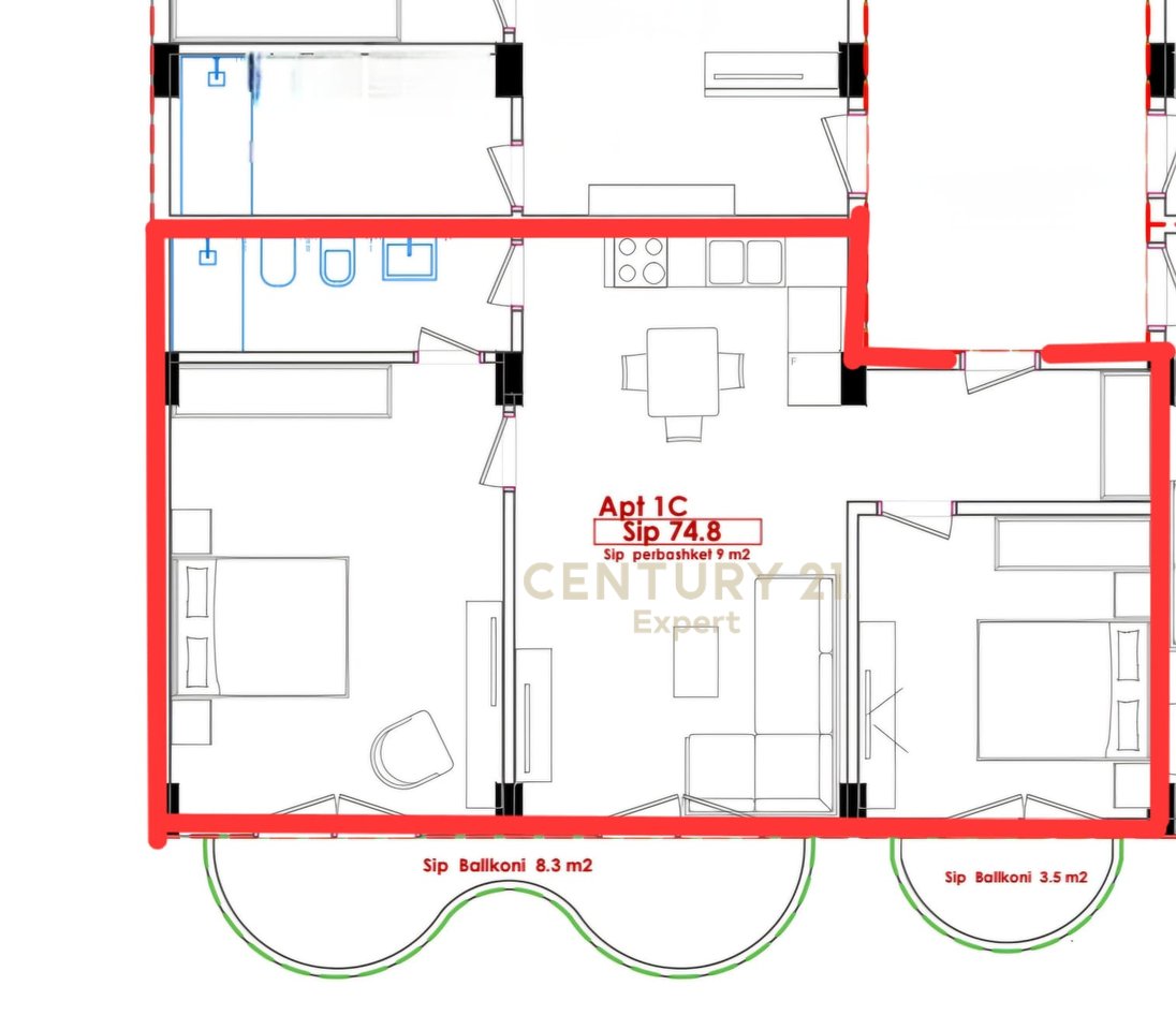 APPARTAMENTO 1+1+POSTO AUTO IN VENDITA A GOLEM