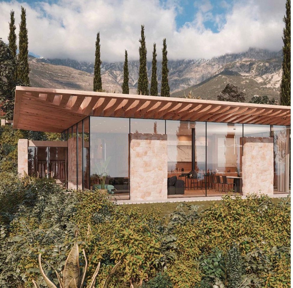 Shitet vile moderne me pishine ne Dhermi!