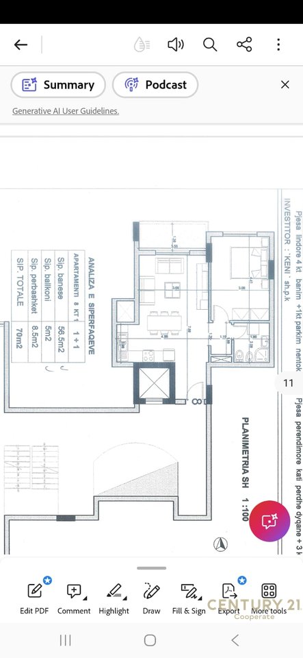 SHESIM APARTAMENT 1+1 ME PAMJE NGA DETI, NE VLORE