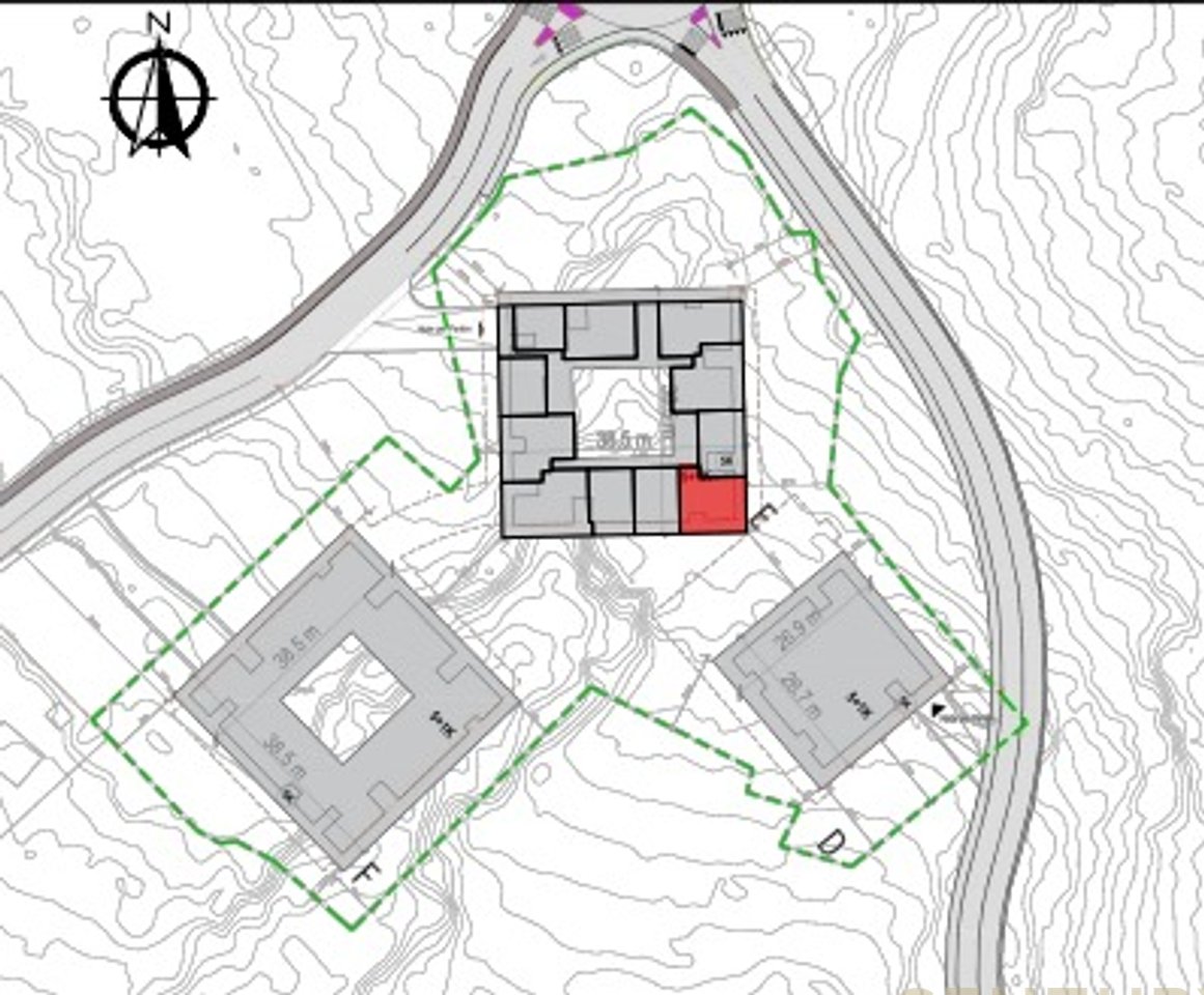 Apartament per shitje 2+1+2 tek Morina City, Dhermi.