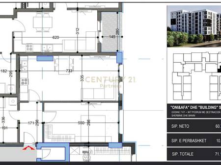 APARTMENT MATCH 1+1 AT BELFIORE RESIDENCE II, PASKUQAN!