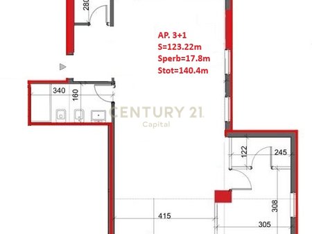 Apartament 3+1 Për Shitje te Ali Demi!