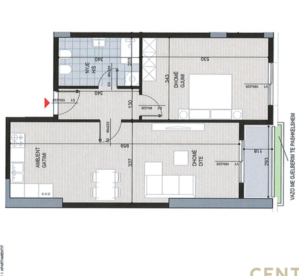 Shesim apartament 1+1, tek Ish Fusha e Aviacionit!