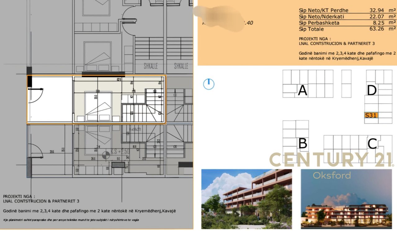 SHITET APARTAMENT/LOFT 1+1 NE GOLEM